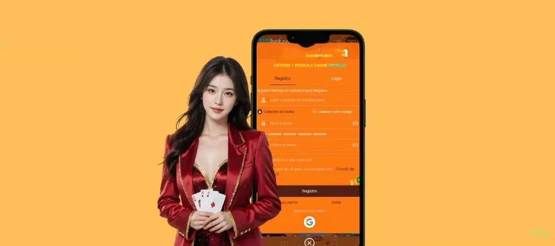 Aplicativo móvel 57a para iOS e Android
